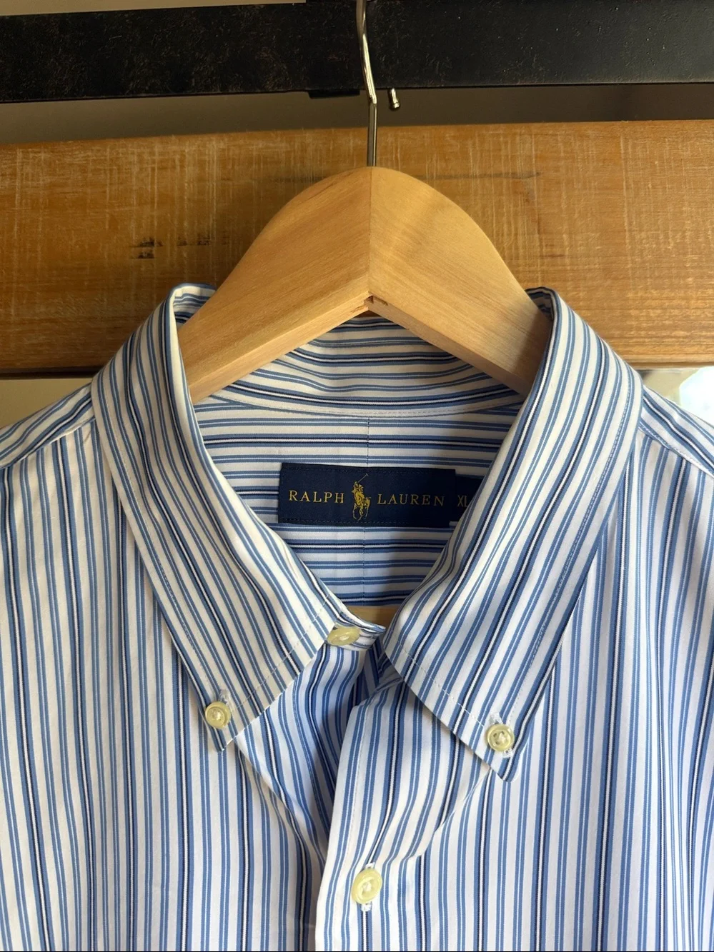 Polo Ralph Lauren Striped Button Down Shirt Size XL